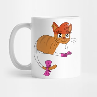 Lesbian Pride Cat Mug